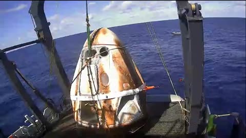 Space X Crew Dragon Returns from Space Station on Demo-1 Mission