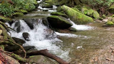 Mountain stream peace