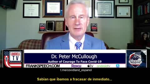 Dr. Mccullogh: La prueba en 8 ratones fue un completo fracaso