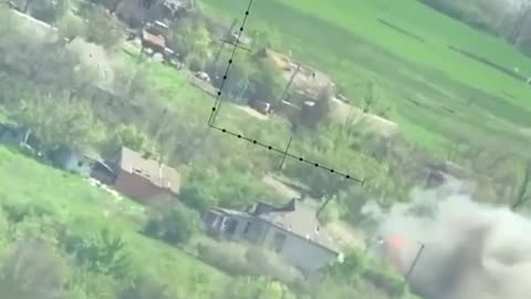 06.05.2022 Shooting of the Ukrainian ATGM "Corsair" on the equipment of the Russian Federation