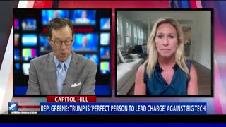 Rep. Greene: Trump is ‘perfect person to lead charge’ against Big Tech