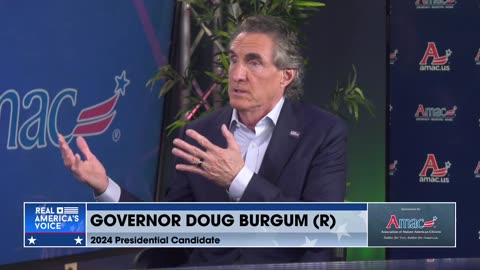 Gov. Doug Burgum shares how he’d address social security as insolvency draws closer