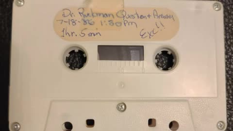 Peter S. Ruckman - Q & A 7-18-86(afternoon) - Courtesy M. Cox