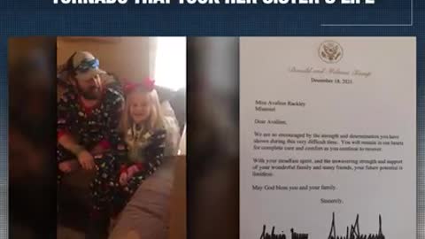 Trump And Melania Sends Gifts To A Little Girl Badly Injured By Deadly Missouri Tornado