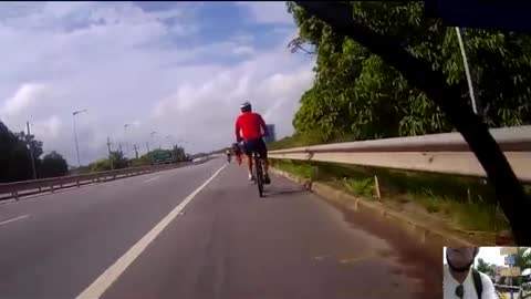 A bike speed tour from Recife to Porto de galinhas beach.