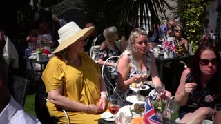 #Tudor_Rose_Tea_rooms 19th May 2018 Royal wedding celebration with the Rooster band