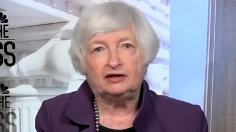 Janet Yellen: A common definition of recession is two negative quarters of GDP growth