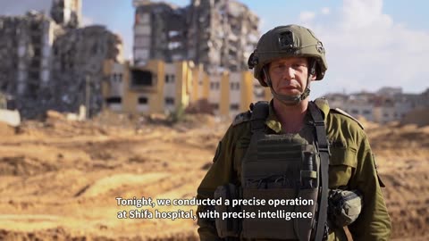 🚨🇮🇱 Israel War | Targeted Operation in Shifa Hospital | Update from Major General Yaron Finkel | RCF