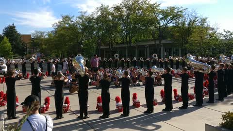 DCI 2017 Battalion Hornline - Ogden UT Warmup