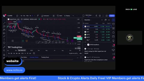 Hot Stocks: $SPCB, $SMX, $INTZ, $NSTG, $MNTS - RICH TV LIVE PODCAST