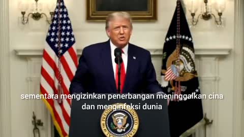 Trump: Minta Pertanggungjawaban China Karena Wabah Virus Korona