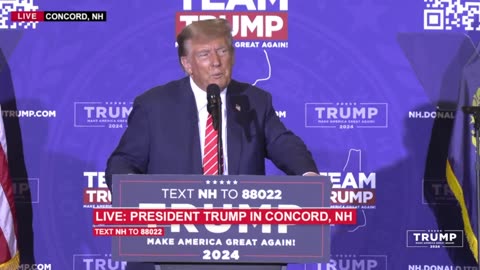 Trump Rally in Concord, New Hampshire - January 19, 2024