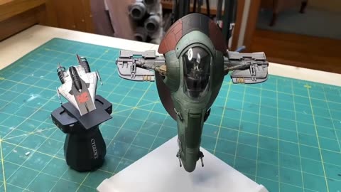 STAR WARS | Slave 1 vs. A-Wing Diorama