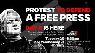 Julian Assange's dad John Shipton: 20/21 Feb final UK appeal before European court of Human Rights