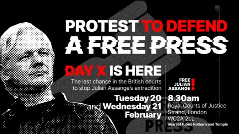 Julian Assange's dad John Shipton: 20/21 Feb final UK appeal before European court of Human Rights