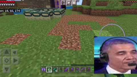 Obama gaming speedruns Minecraft