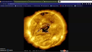 Solar winds and inbound CME 09-03-22