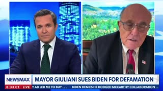 America’s Mayor Rudy Giuliani Sues Biden for defamation