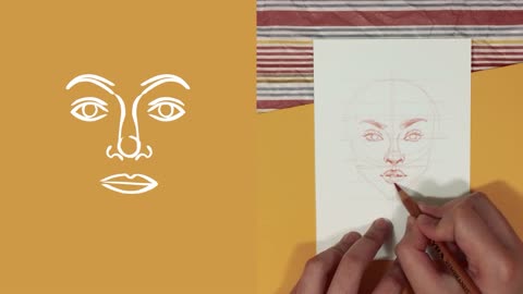 how to draw faces eyes nose mouth step by step tutorial