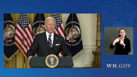 In Speech, Biden Doesn't Say Anything About Afghanistan, Leaves Without Questions