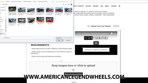 American Legend Wheels on the W2W Squarebody C10
