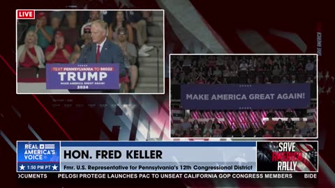 Fred Keller tells America it’s time to welcome President Trump back to the mat