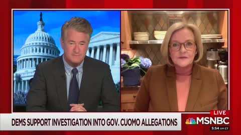 Joe Scarborough And Claire McCaskill Discuss Andrew Cuomo