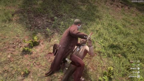 [Red Dead Redemption] PS4 - melee weapon highlight