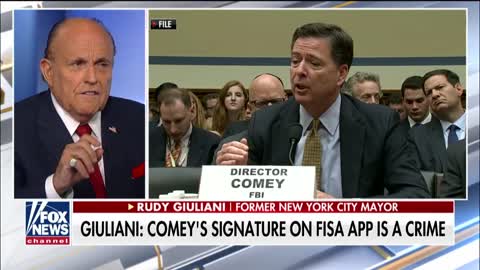 Giuliani says Comey 'straight out lied'