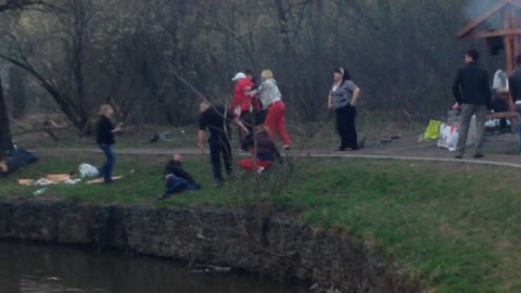 Drunken Brawl In The Park