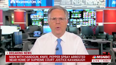 MSNBC Barely Covers Kavanaugh News As Media Cries Of Mob Violence