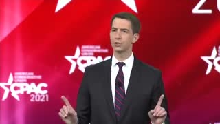 Cotton at CPAC: Liberals More Focused on Renaming High Schools Than Opening Them to Kids