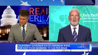 REAL AMERICA -- Dan Ball W/ Peter Schiff, D.C. Uni-Party Votes To Spend Our Money Yet Again, 3/1/24