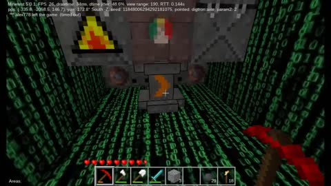 Minetest bug in Tunneler's Abyss