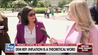 Rep. Pramila Jayapal downplays inflation and says it's like a "theoretical word that economists use."
