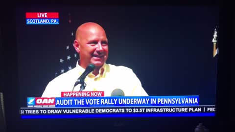 Audit the vote underway in Pennsylvania say State Republican Senator