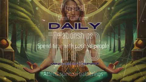 Daily Mind-Body-Spirit Tips #11