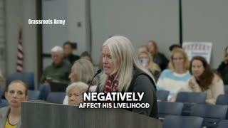 Woman Calls Out WOKE School Board Members, You Are Petty, Cowardly And Small