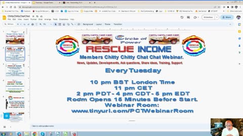 Rescue Income Chitty Chitty Chat Chat Webinar 3rd Oct 2023