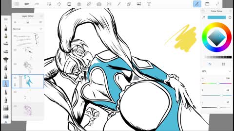 R. Mika - Street Fighter - Draw Along