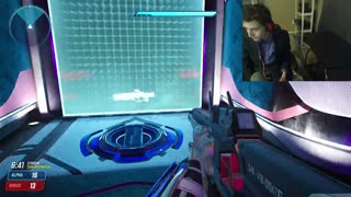 Splitgate Online Multiplayer Match #1 On Xbox One With Live Commentary