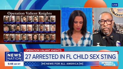 recent child sex sting in Florida