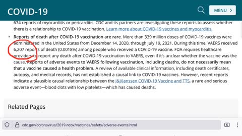 CDC Caught Deleting 6,000 COVID Vaccine Deaths From the VAERS Database