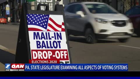 Pa. state legislature examining all aspects of voting systems