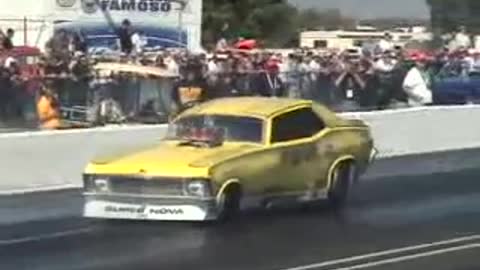 Randy Walls Nostalgia Funny Car Fire CHRR 2007