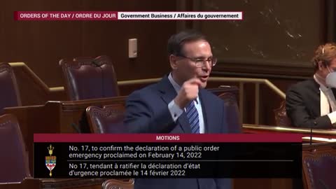 Senate Speech Against The Emergency Act