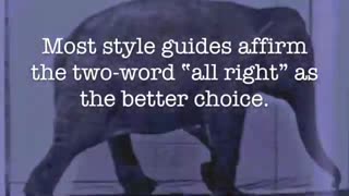 Which is correct, "alright" or "all right"?