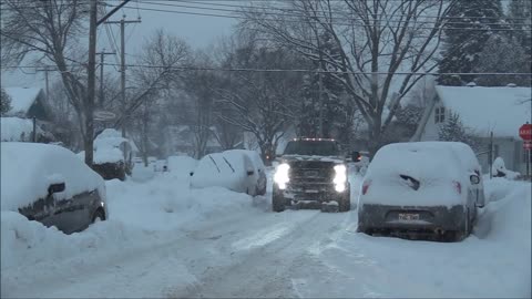 Snow in the road