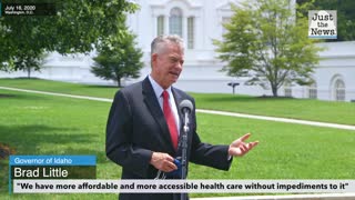 Idaho Governor Brad Little talks about Idaho's access to healthcare amid coronavirus