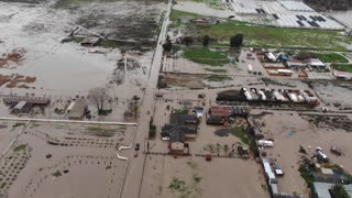 UNDERWATER CITY: Local Emergency Services Evaluate Damages Caused By Flooding In Southern California